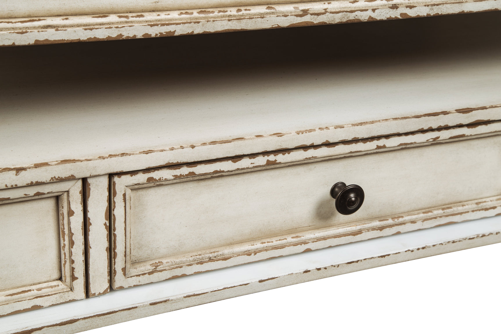 Realyn White/Brown Coffee Table with Lift Top - Ornate Home