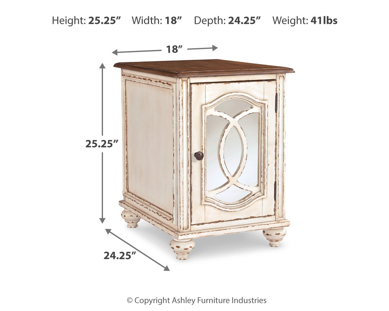 Realyn White Coffee Table and 2 End Tables (Online Special Price) - Ornate Home