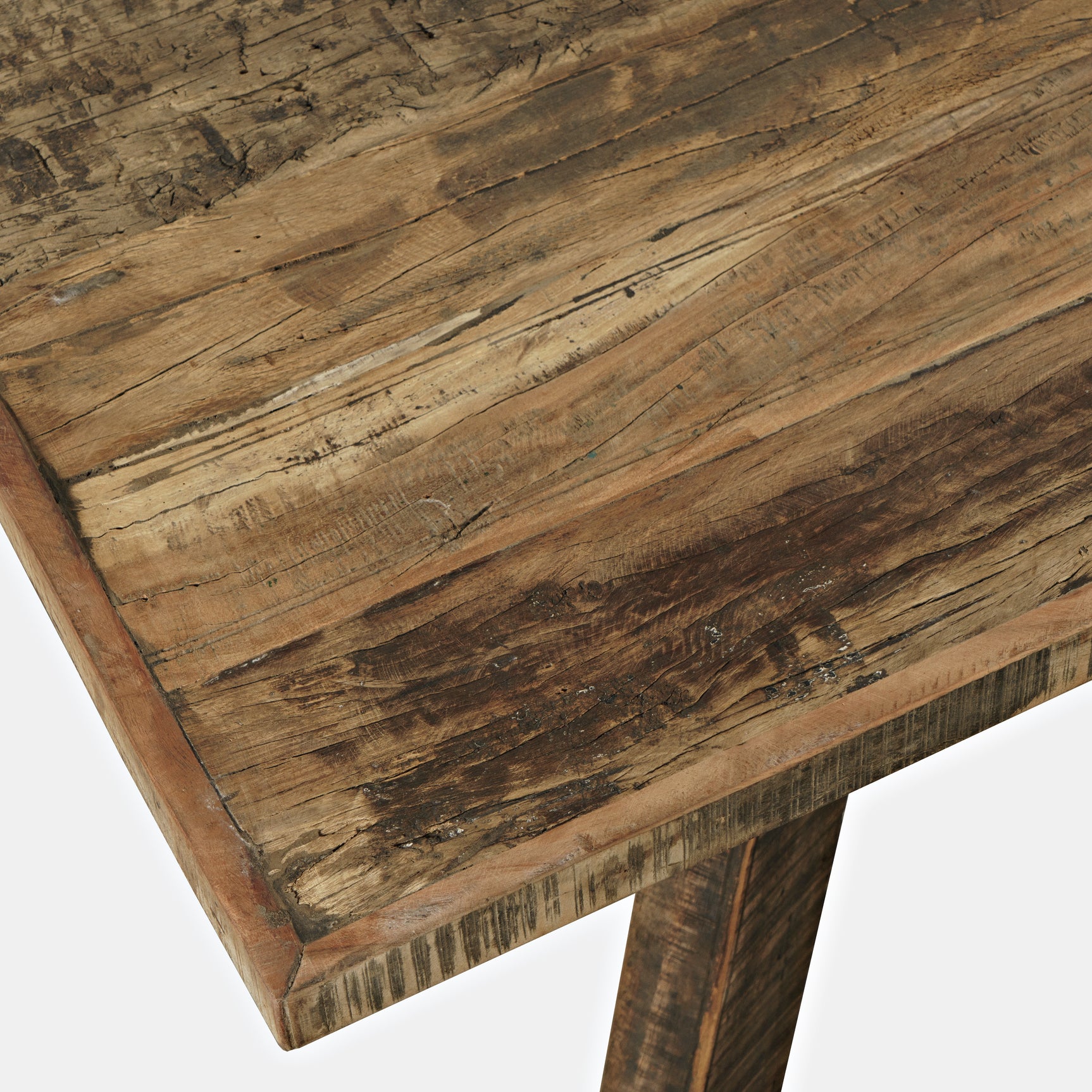 Reclamation Brown Dining Table - Ornate Home