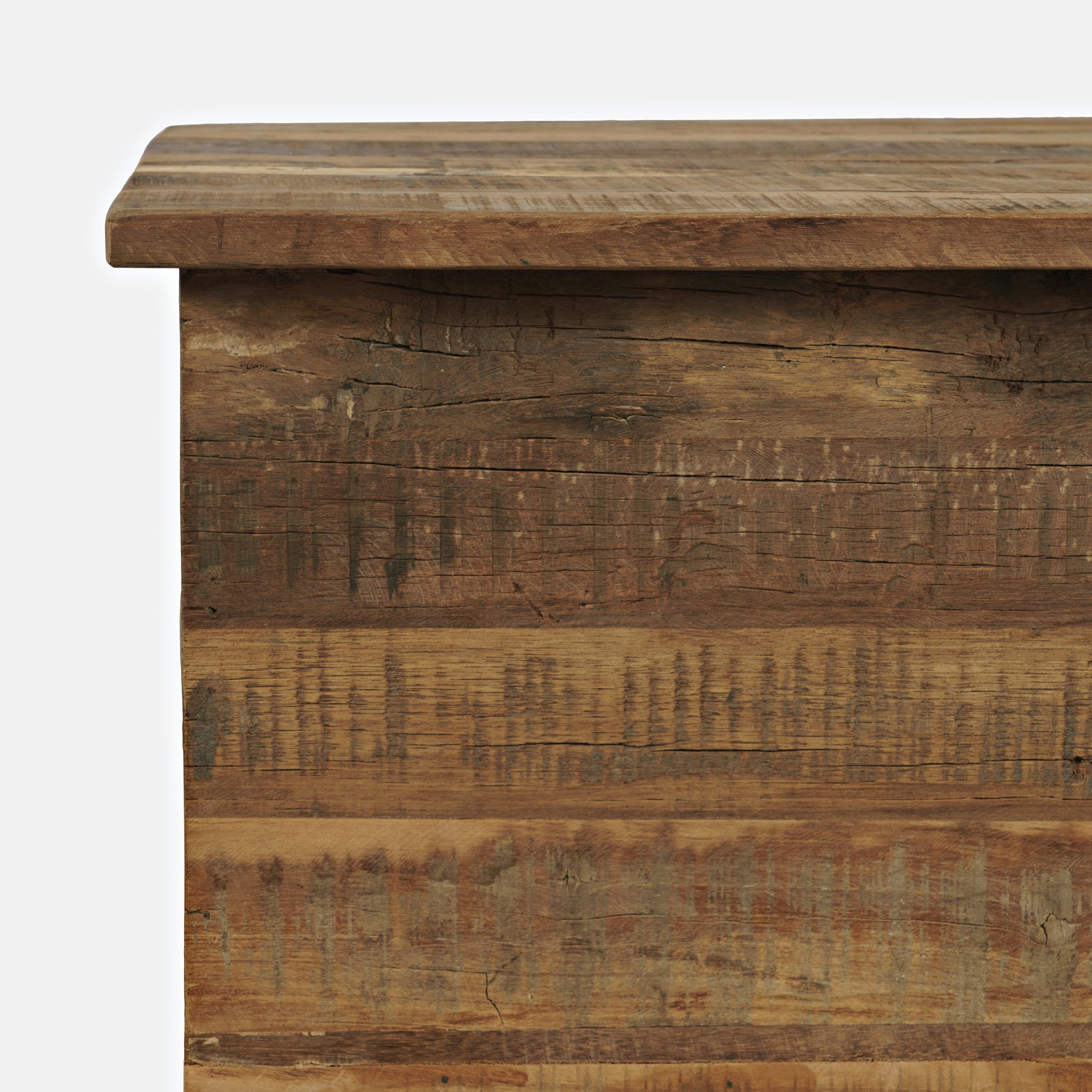 Reclamation Rustic Brown Storage Trunk - Ornate Home