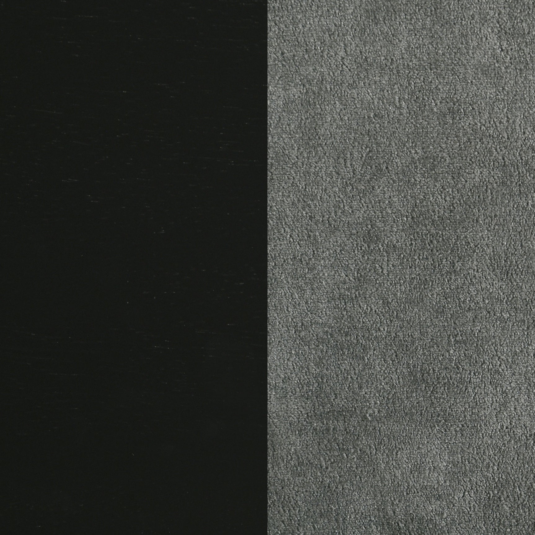 Redbridge Grey/Black Velvet Upholstered Counter Chair (Set of 2) - Ornate Home