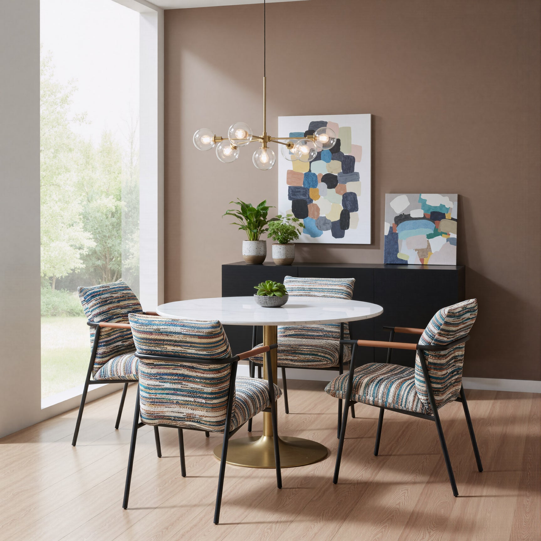 Reduga Multicolor Dining Chair - Ornate Home