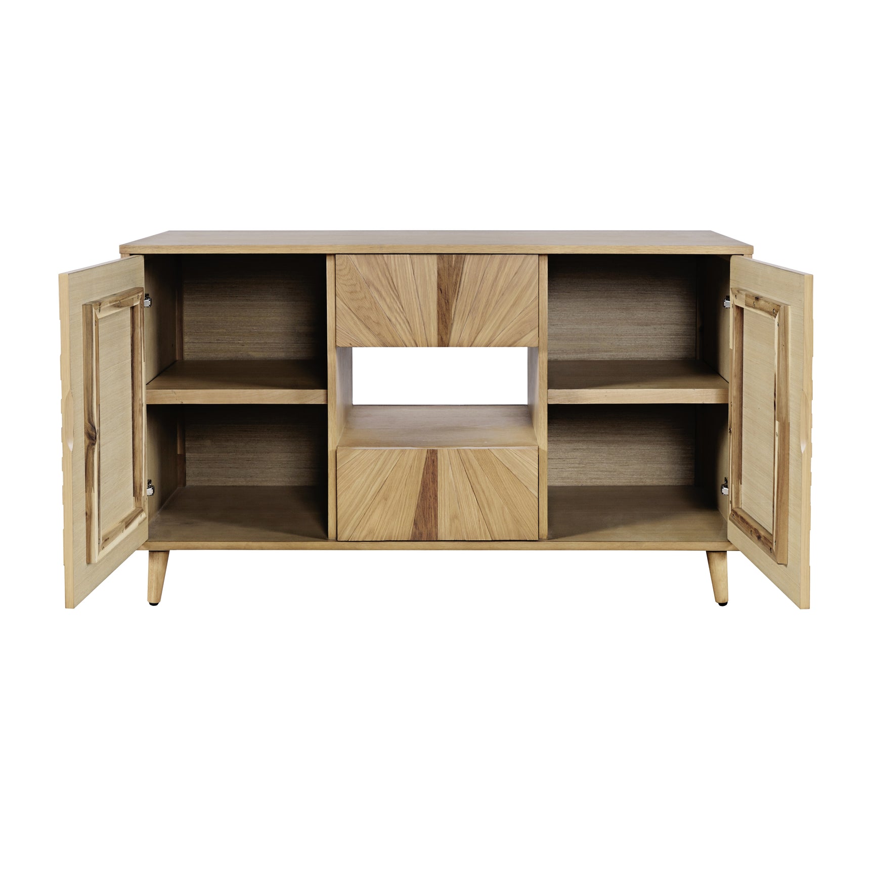 Reece Light Oak 50 Console - Ornate Home