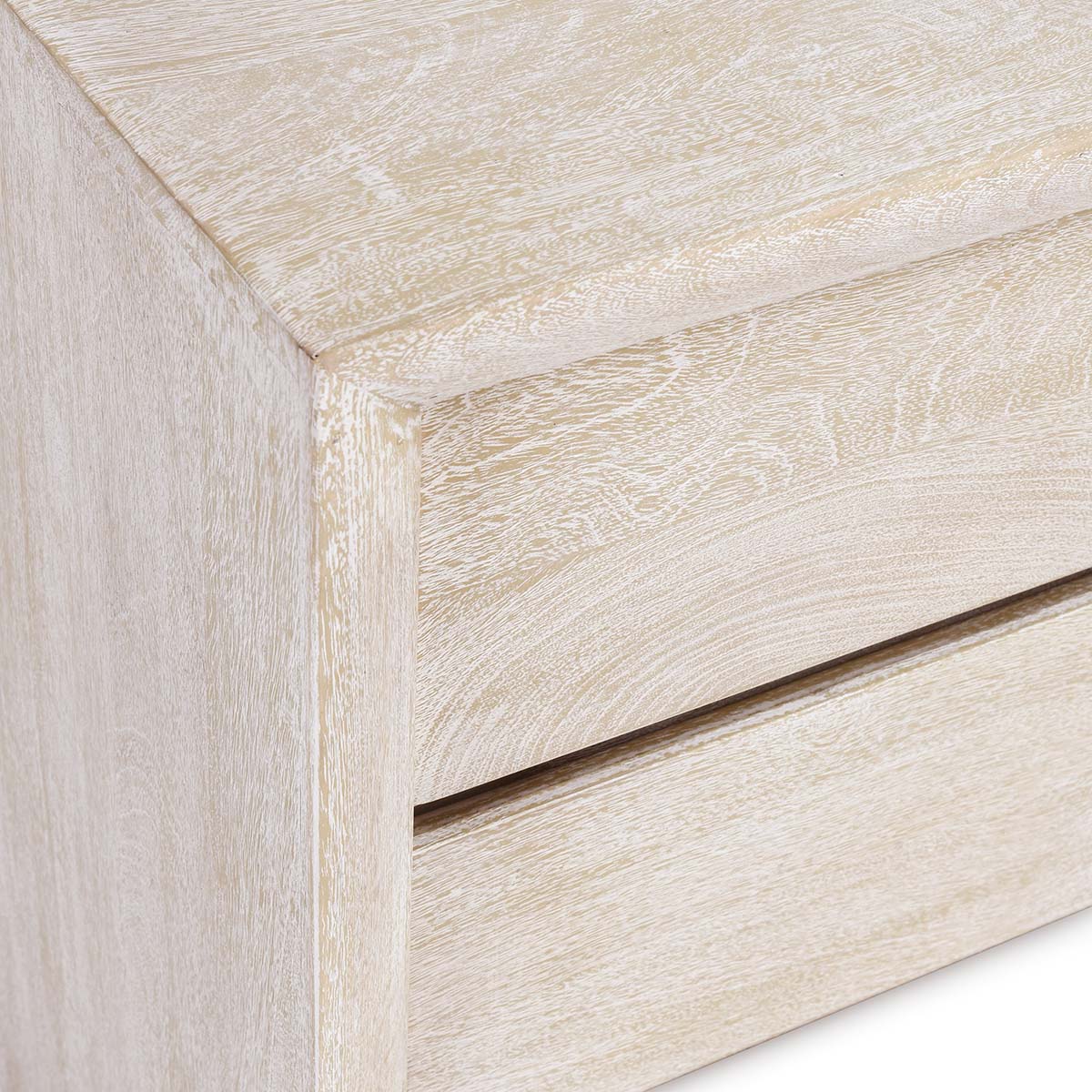 Reece Sand Nightstand - Ornate Home