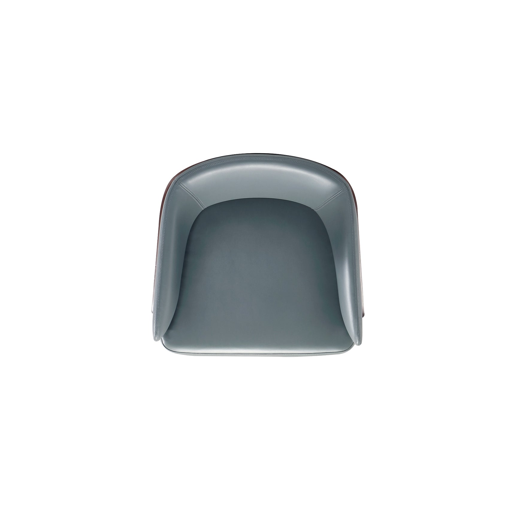 Reeva Dining Chair in Walnut and Graphite Grey - Ornate Home