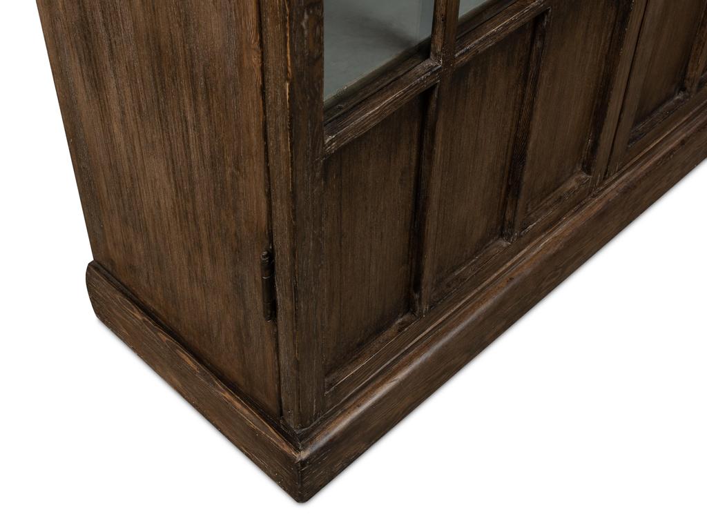 Refined Arches Brown Tall Bookcase - Ornate Home