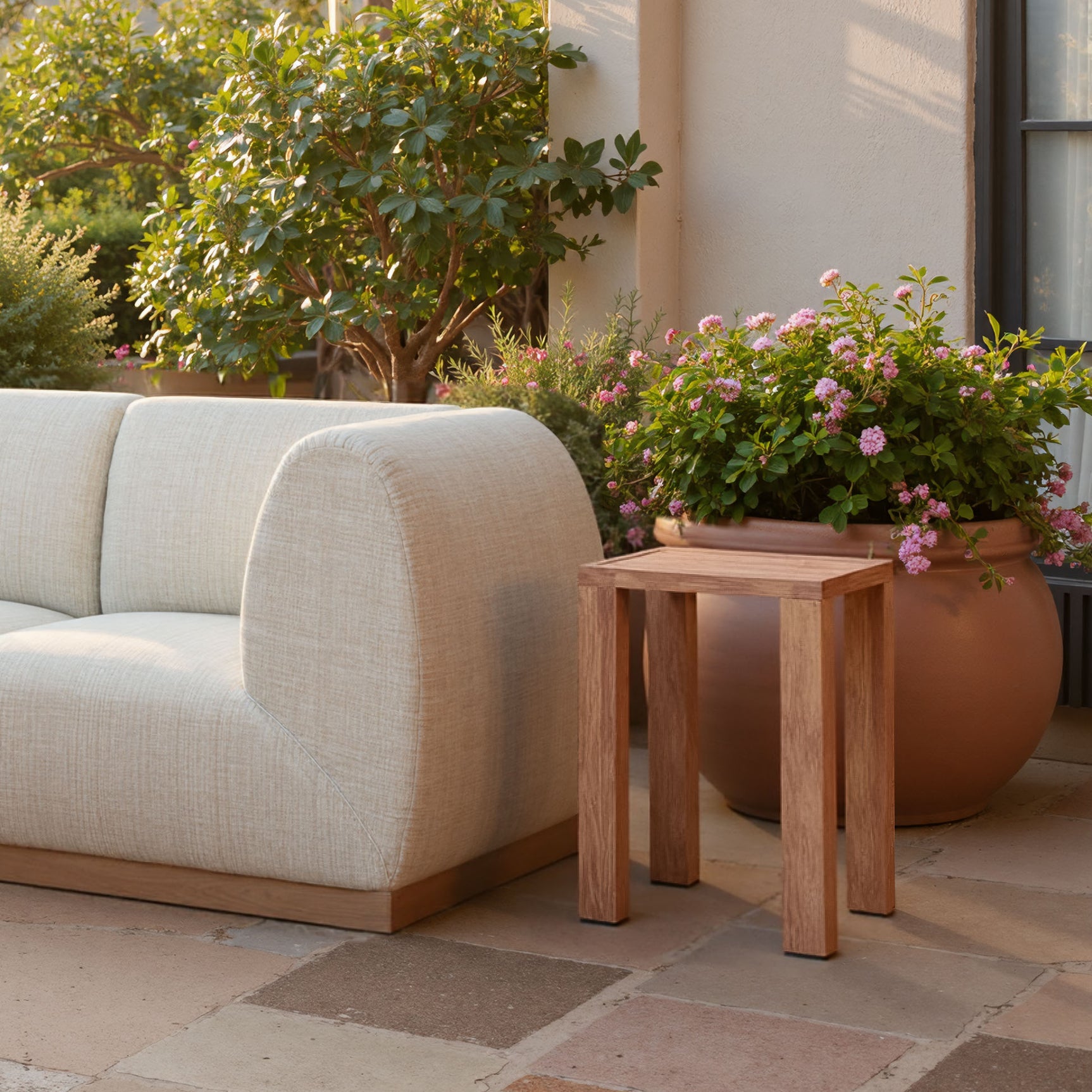 Regels Natural Side Table