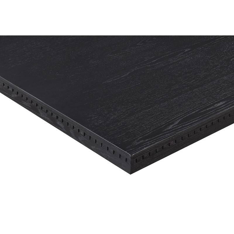Regent Charcoal Black Rectangle Counter Height Dining Table - Ornate Home