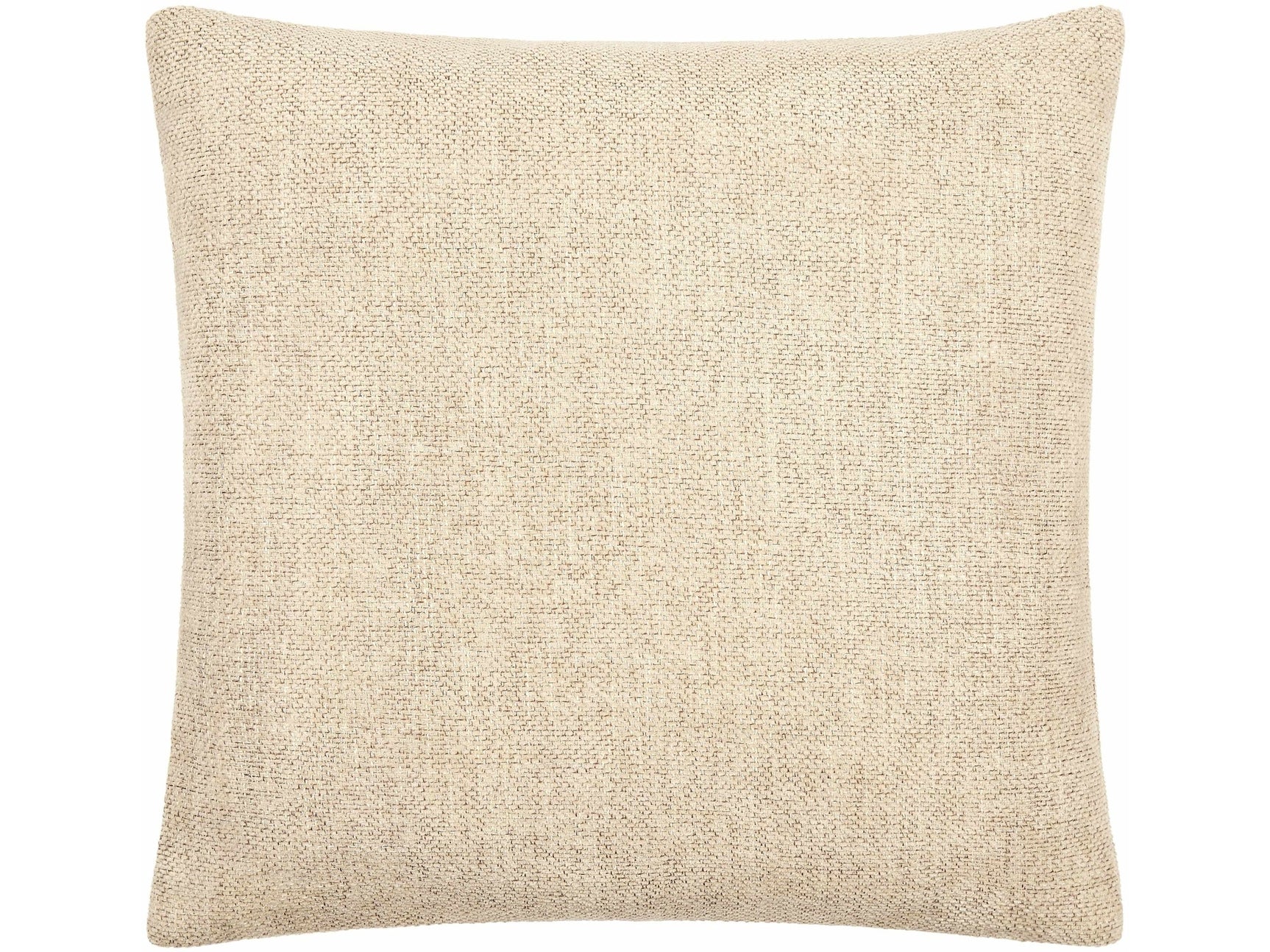 Reijo Tan Linen Look Accent Pillow - Ornate Home