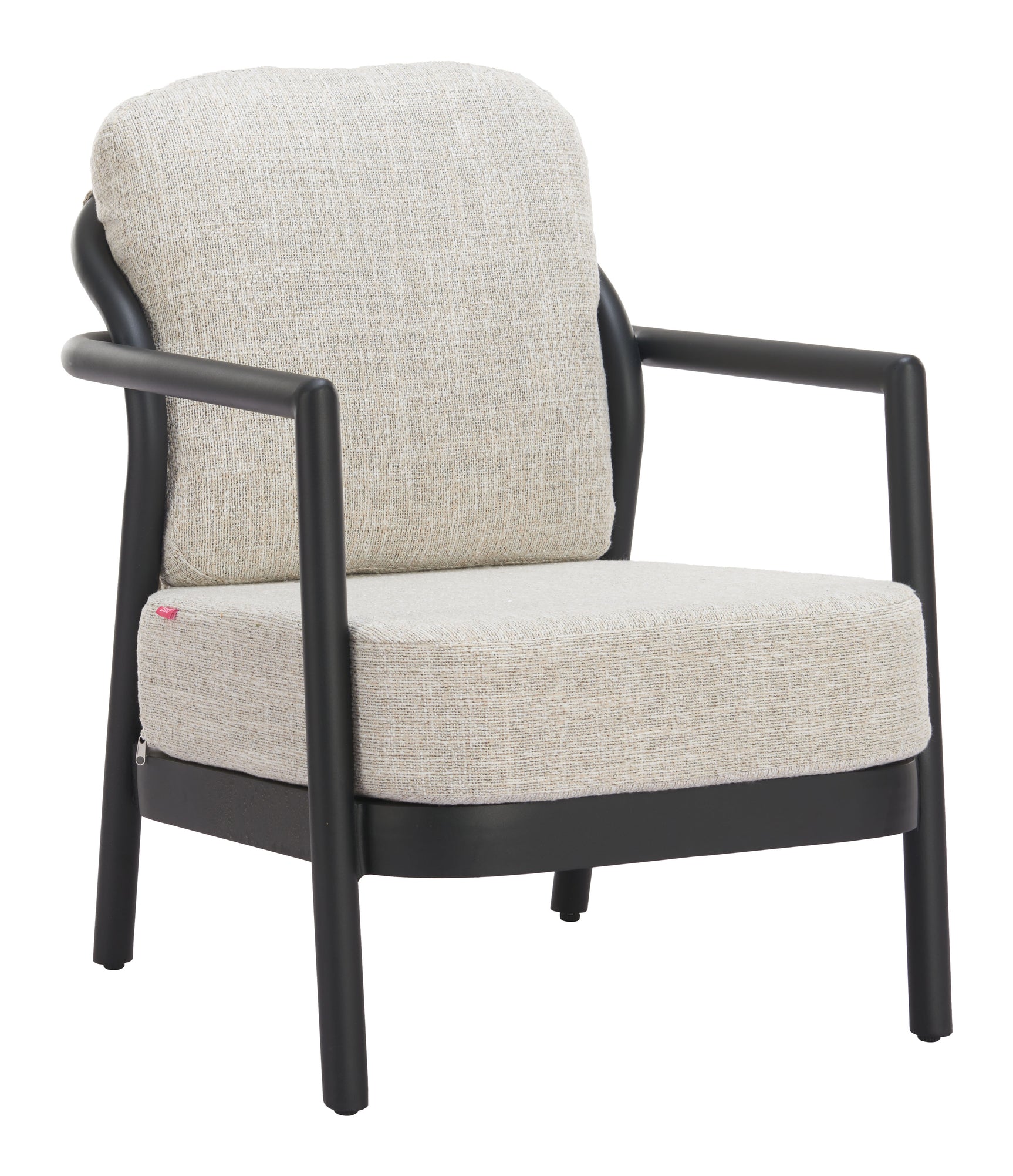 Rein Beige Accent Chair - Ornate Home
