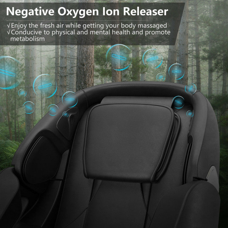 Relaxation 09 - Electric Zero Gravity Heated Massage Chair with SL Track - Ornate Home