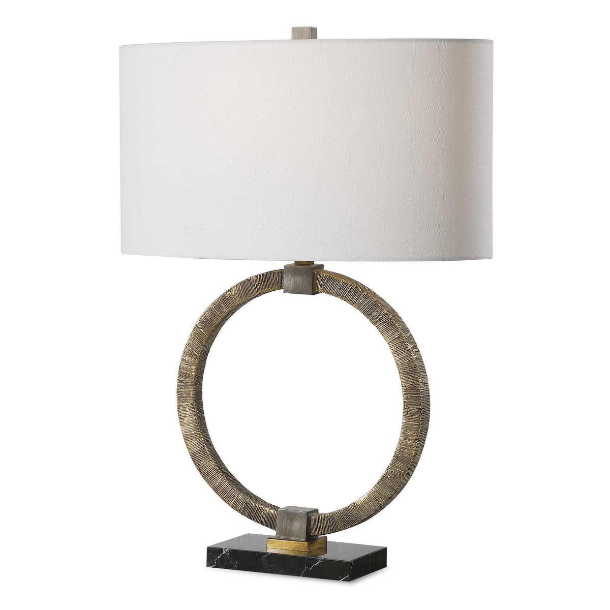 Relic Aged Gold Table Lamp - Ornate Home