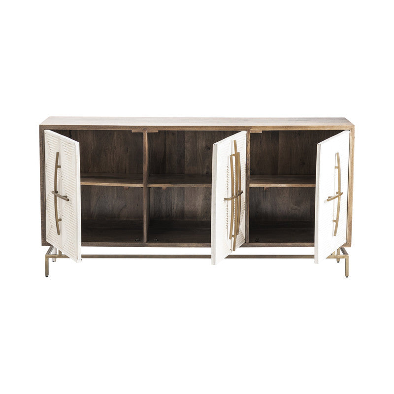 Rembrandt Brown/Beige Sideboard - Ornate Home