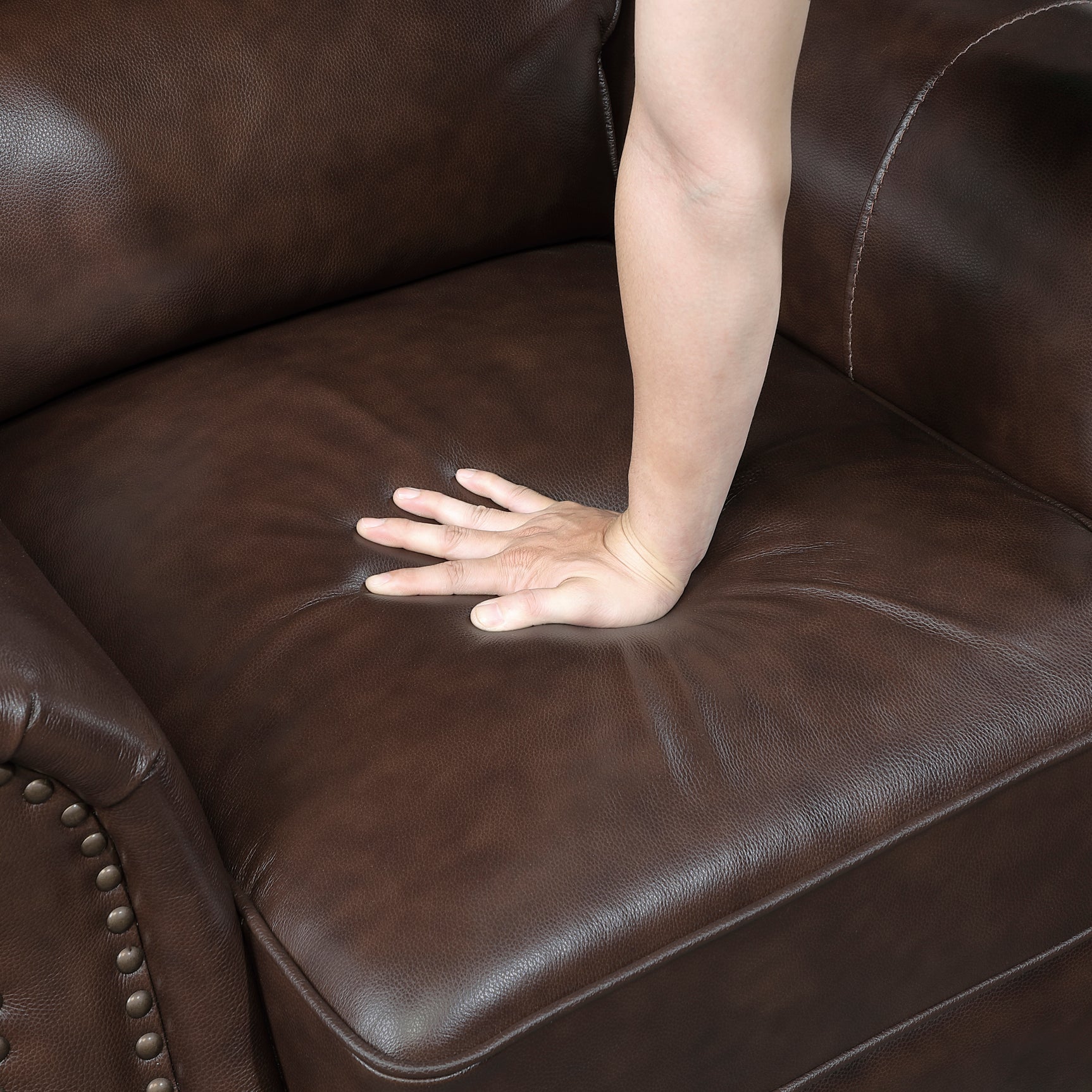 Remington Brown Sofa - Ornate Home