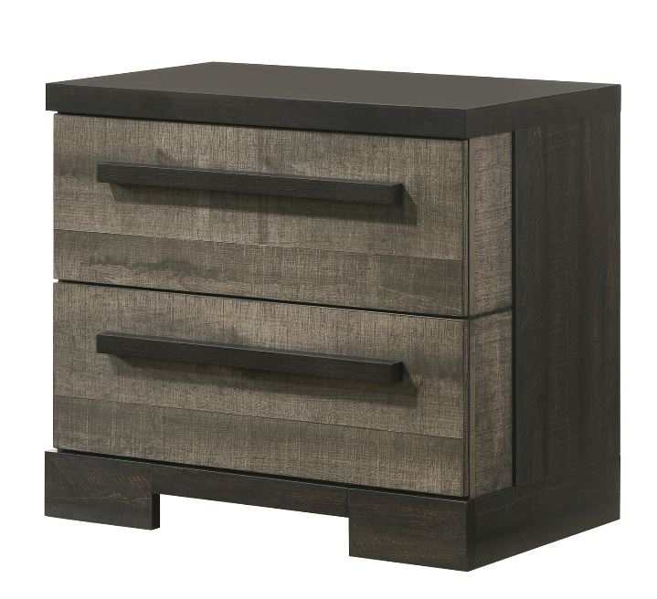 Remington Rustic Gray/Dark Ebony Bedroom Sets - Ornate Home