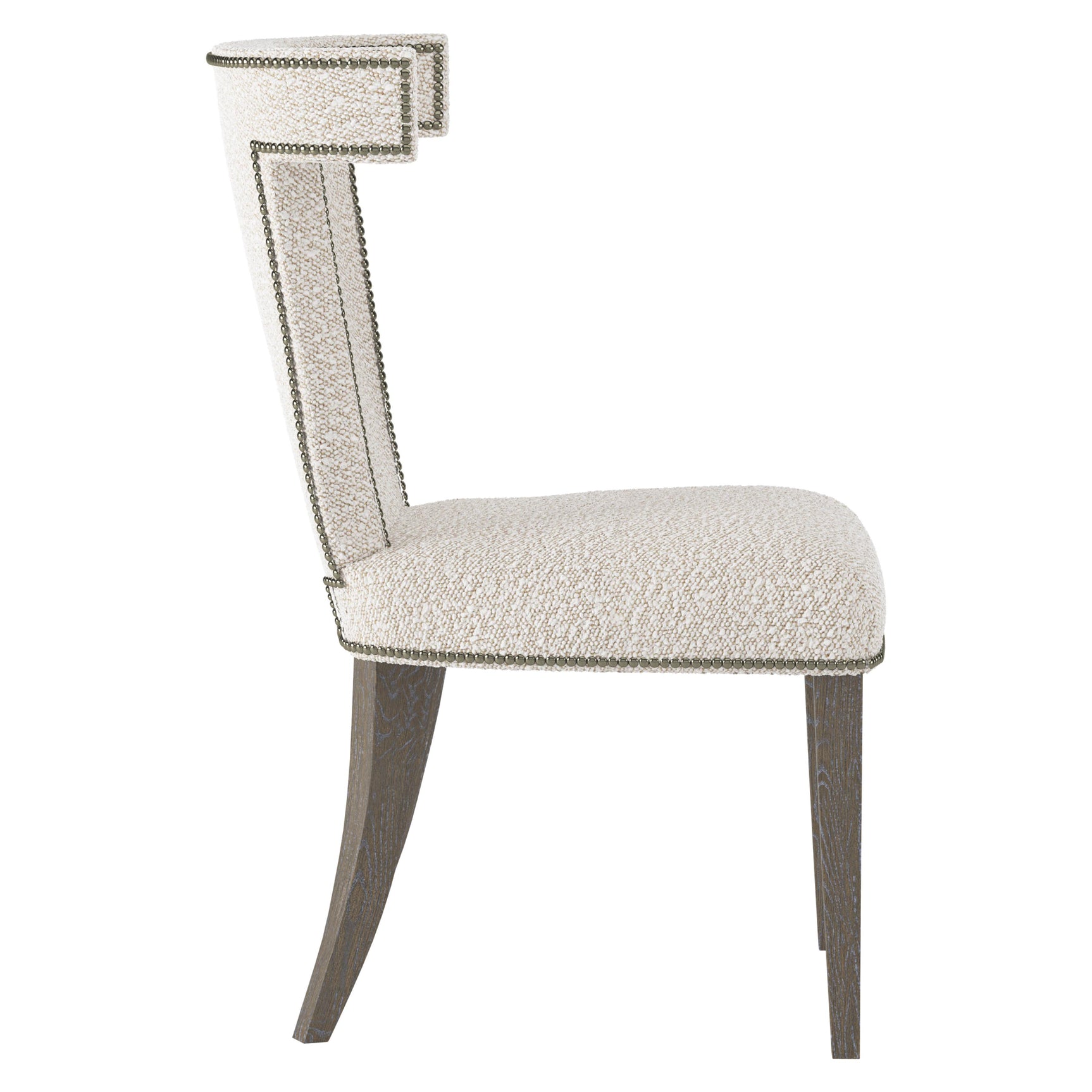 Remy Portobello/Off-White Fabric Side Chair - Ornate Home