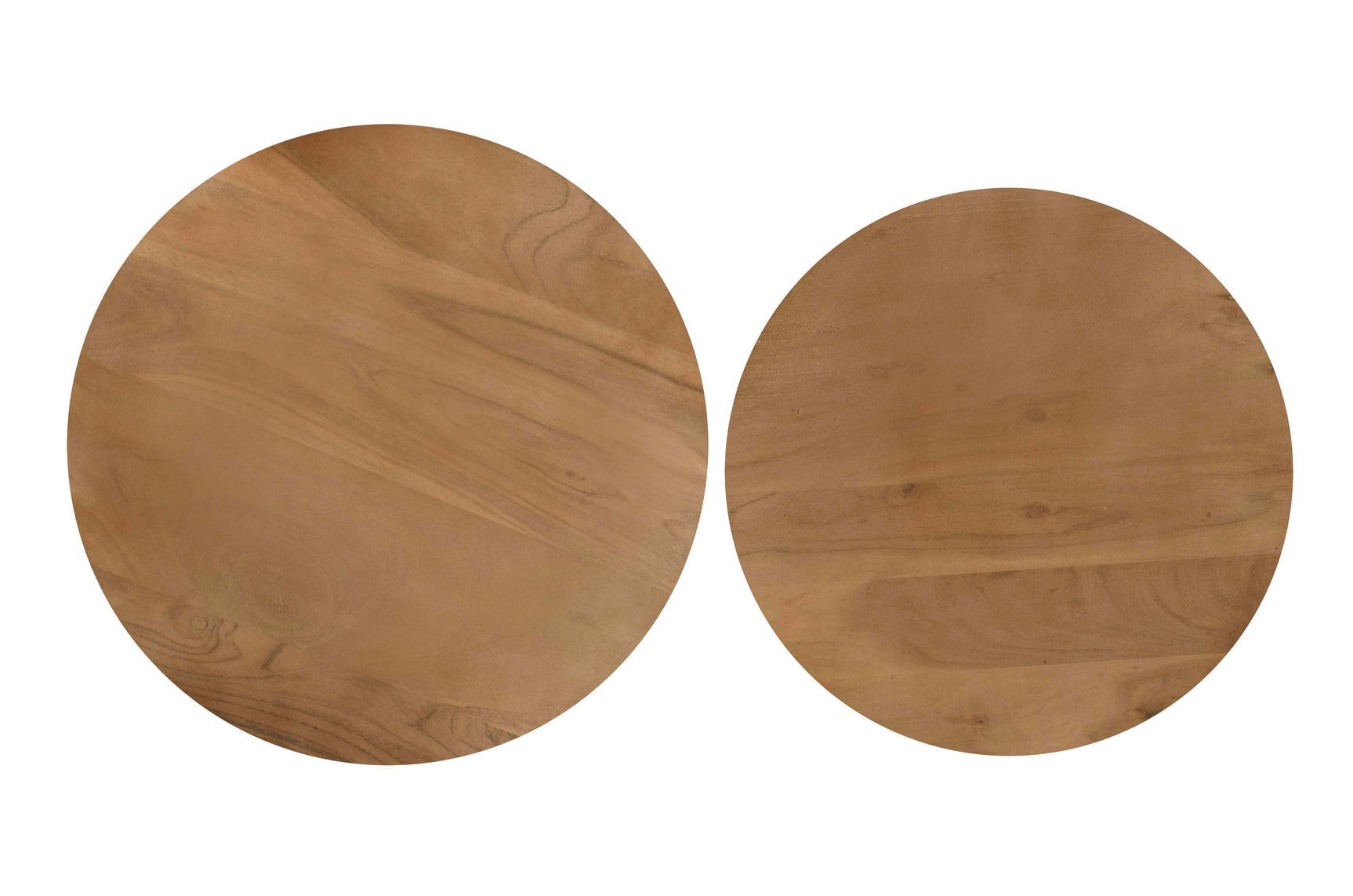 Remy White/Brown Nesting Table (Set of 2) - Ornate Home