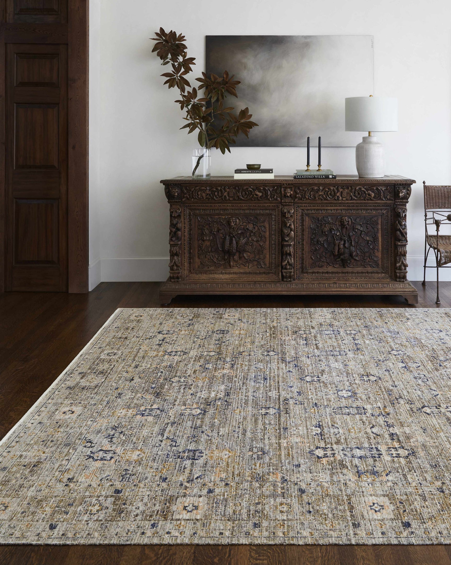 Ren Outdoor Machine Woven Becki Owens x LIVABLISS BOMG-2305 Washable Area Rug - Ornate Home