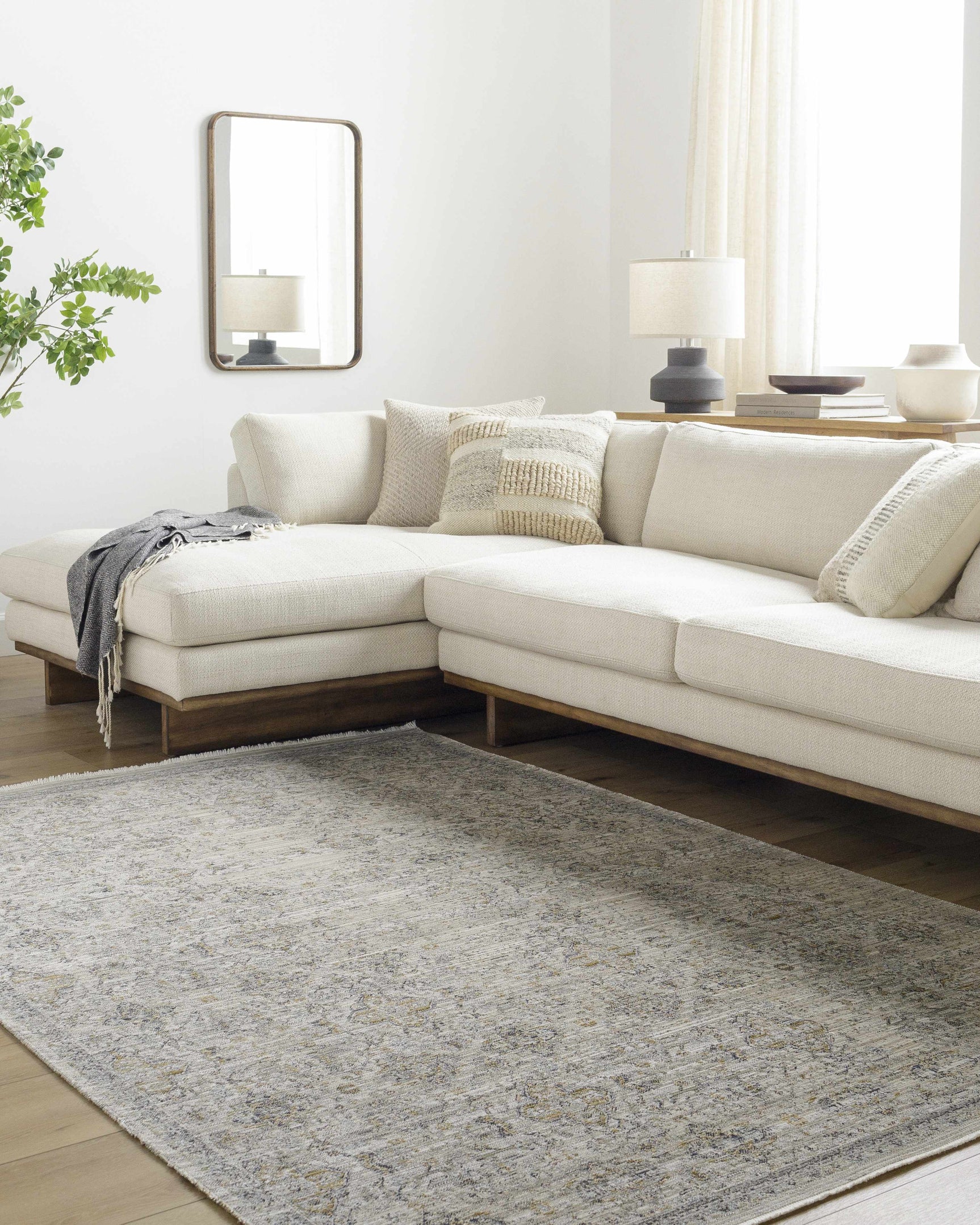 Ren Outdoor Machine Woven Becki Owens x LIVABLISS BOMG-2306 Washable Area Rug - Ornate Home
