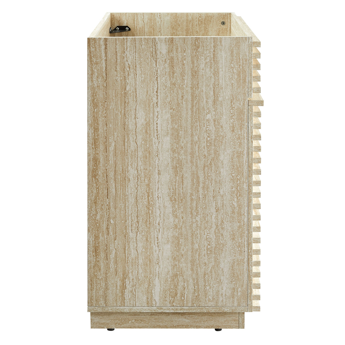 Render 30" Faux Travertine Bathroom Vanity Cabinet (Sink Not Included) - Ornate Home