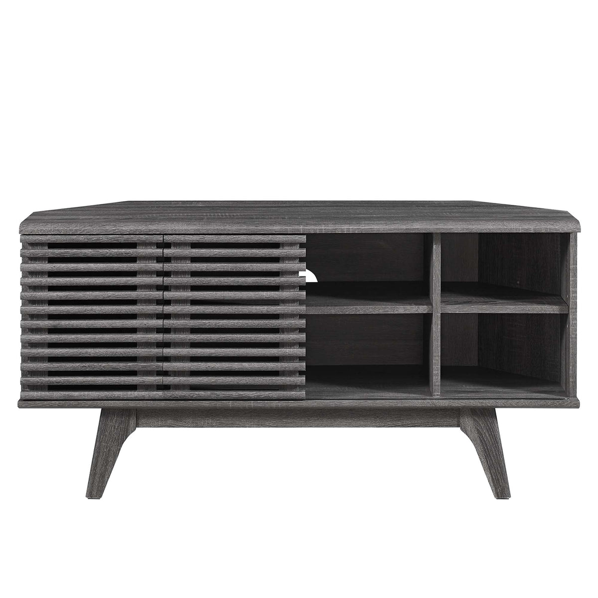 Render Charcoal 46" Corner TV Stand - Ornate Home