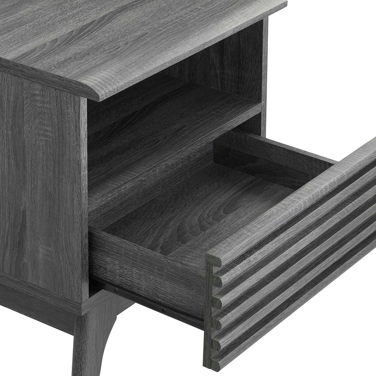 Render Charcoal Nightstand - 15x19x21" - Ornate Home