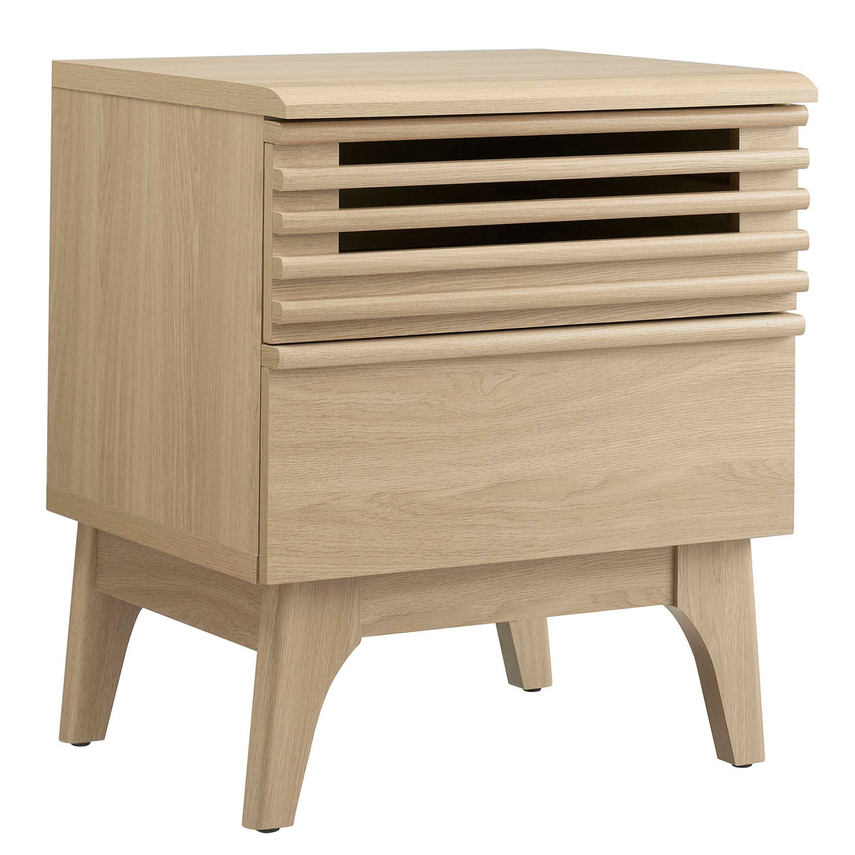 Render Oak Nightstand - 15x19" - Ornate Home