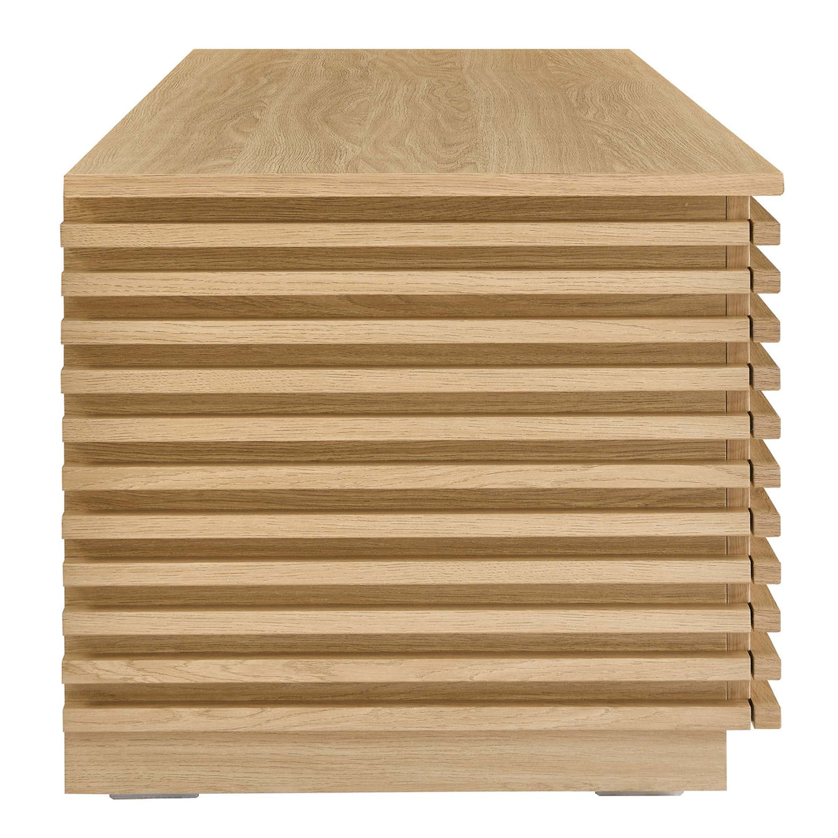 Render Oak Storage Bench - Ornate Home