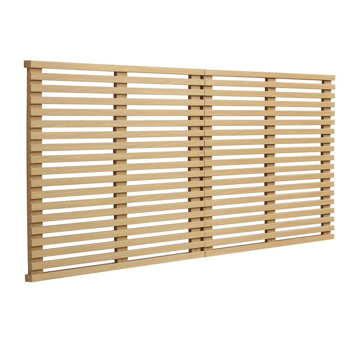 Render Oak Wall Mount King Headboard - Ornate Home
