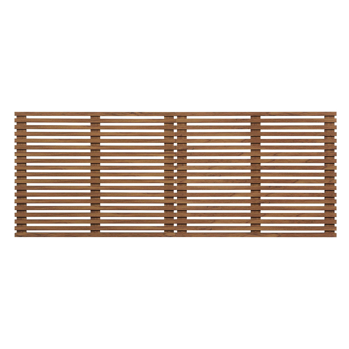 Render Walnut Wall Mount King Headboard - Ornate Home