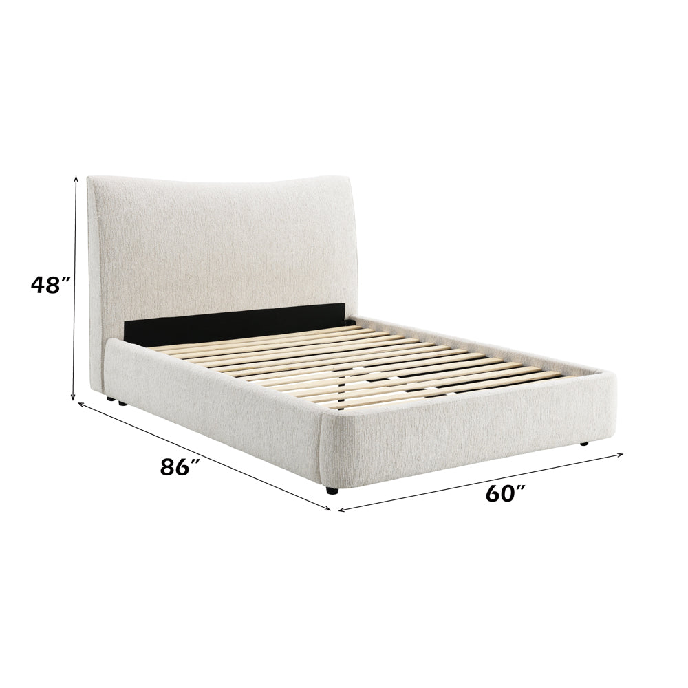 Renee Aperol Beige Full Bed - Ornate Home