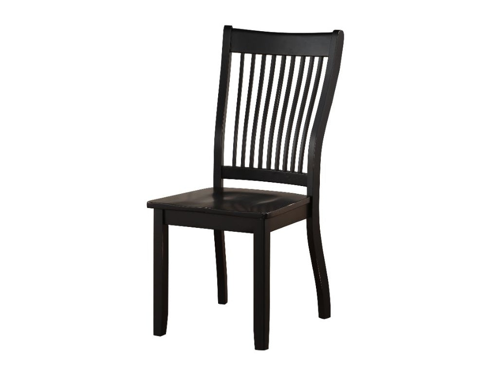 Renske Side Chair in Black (Set of 2) - Ornate Home