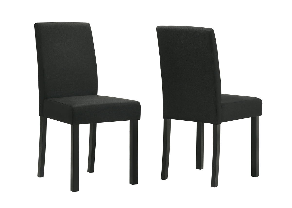 Resia Black Dining Set - Ornate Home