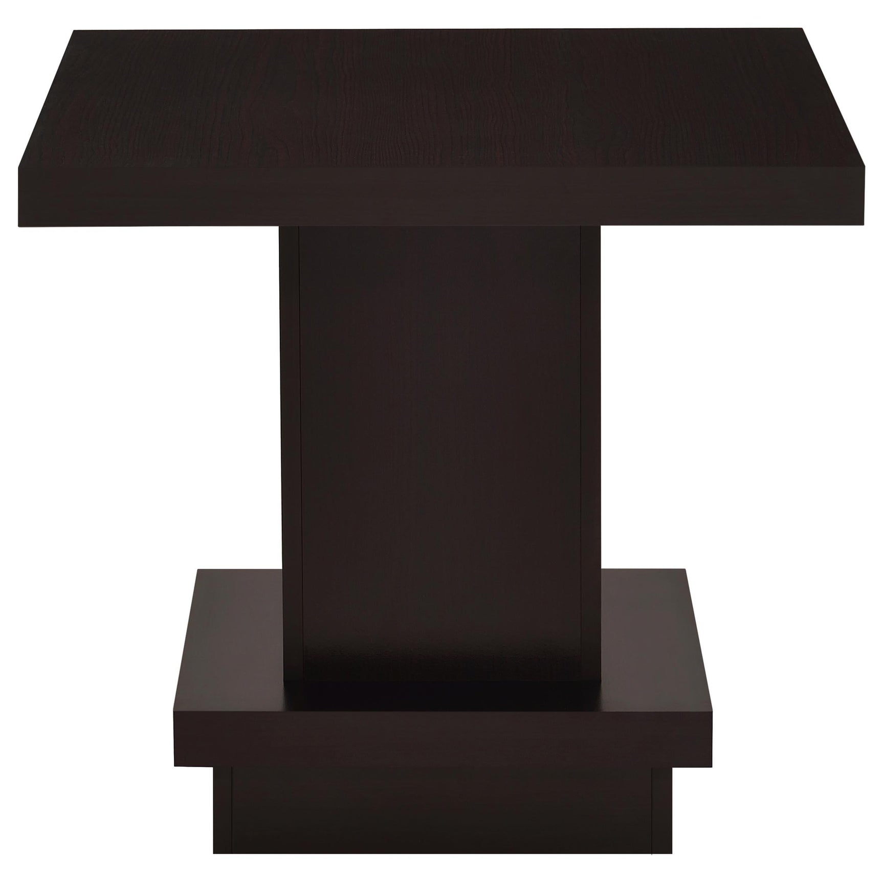 Reston Cappuccino 2-piece Square Coffee and End Table Set - Ornate Home