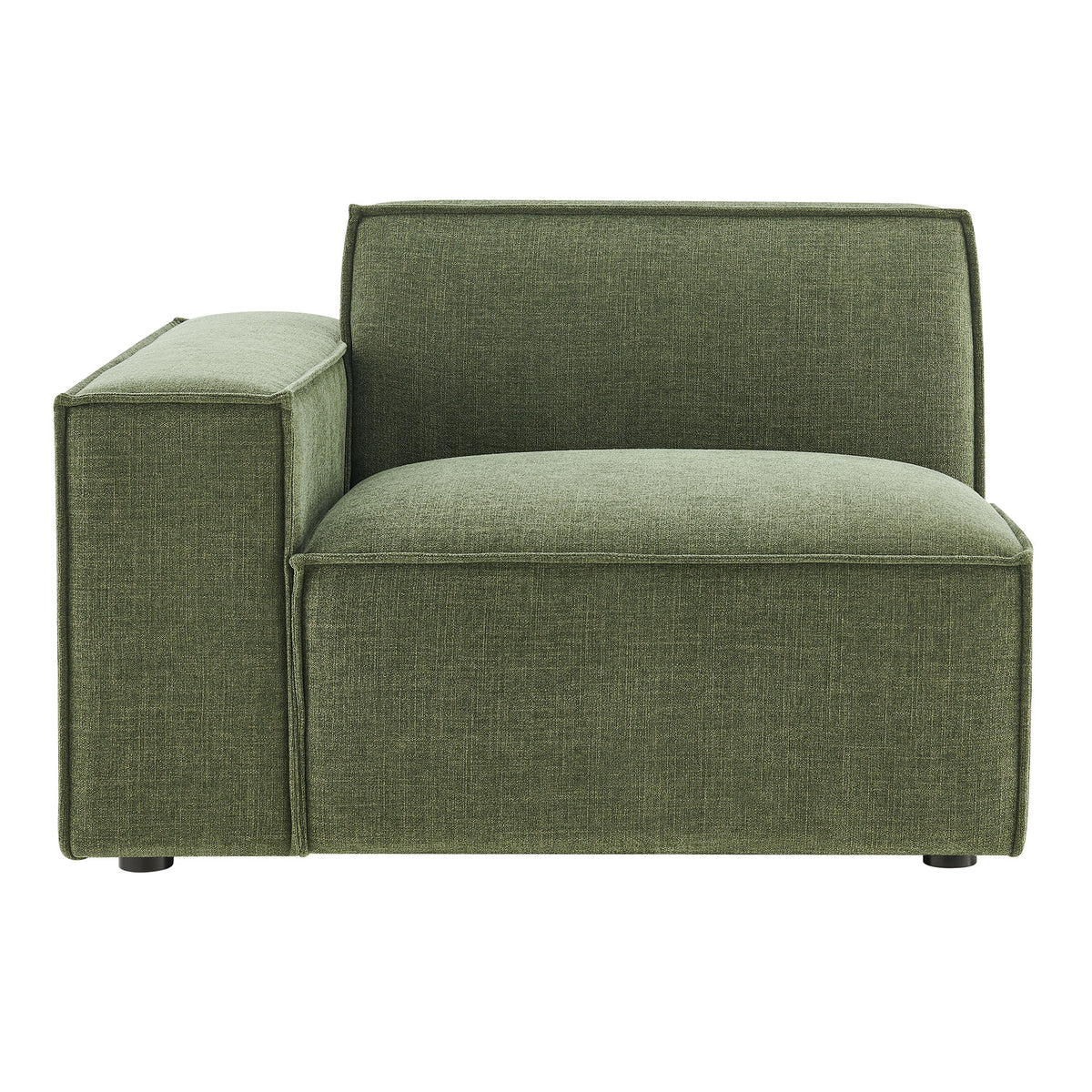 Restore Foliage Performance Fabric Upholstered Left-Facing Modular Lounge Chair - Ornate Home