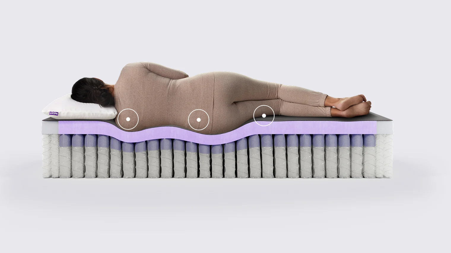 Restore Premier Hybrid Firm Grey Twin XL Mattress - Ornate Home