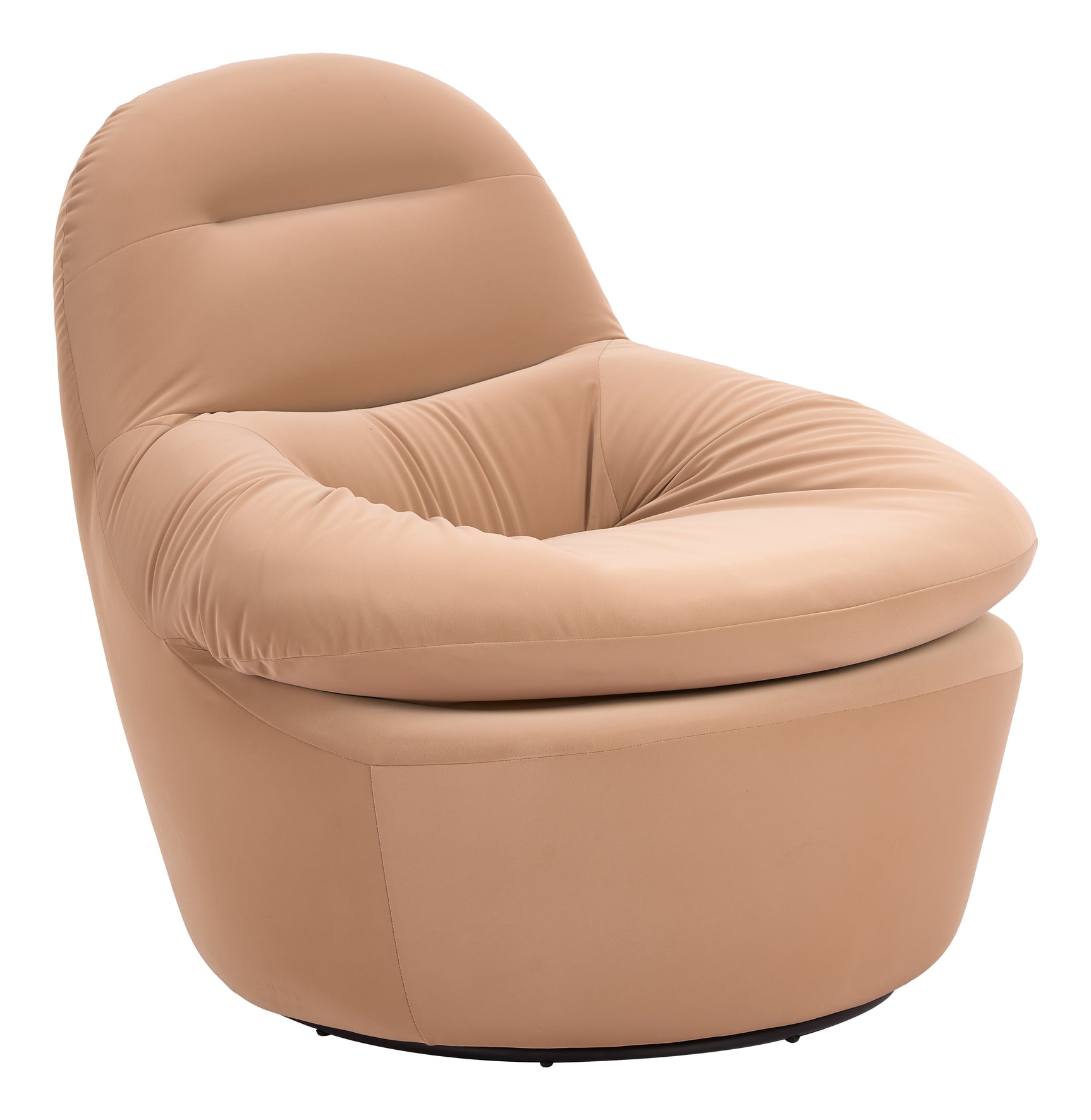Reva Tan Swivel Chair - Ornate Home