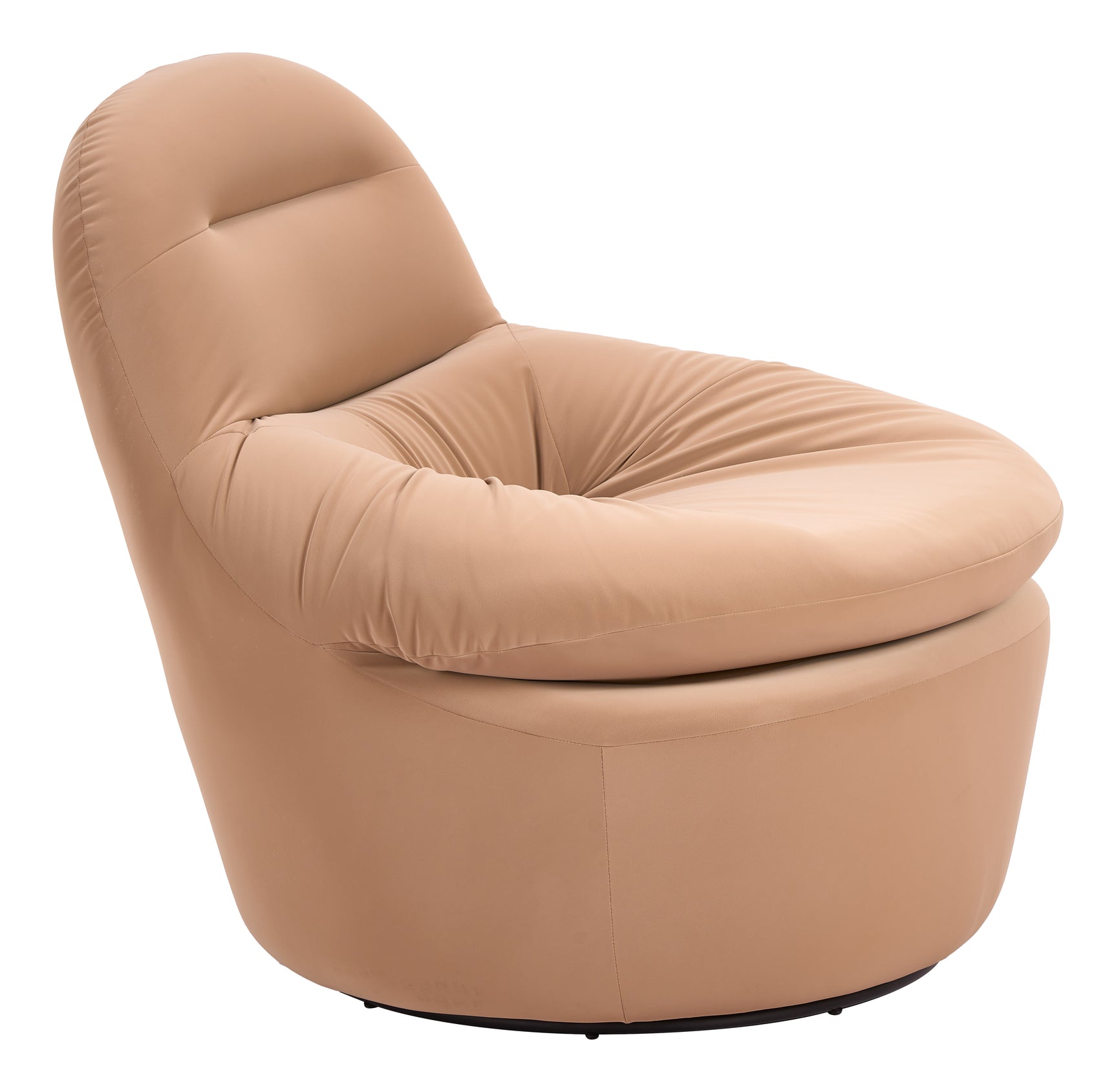 Reva Tan Swivel Chair - Ornate Home