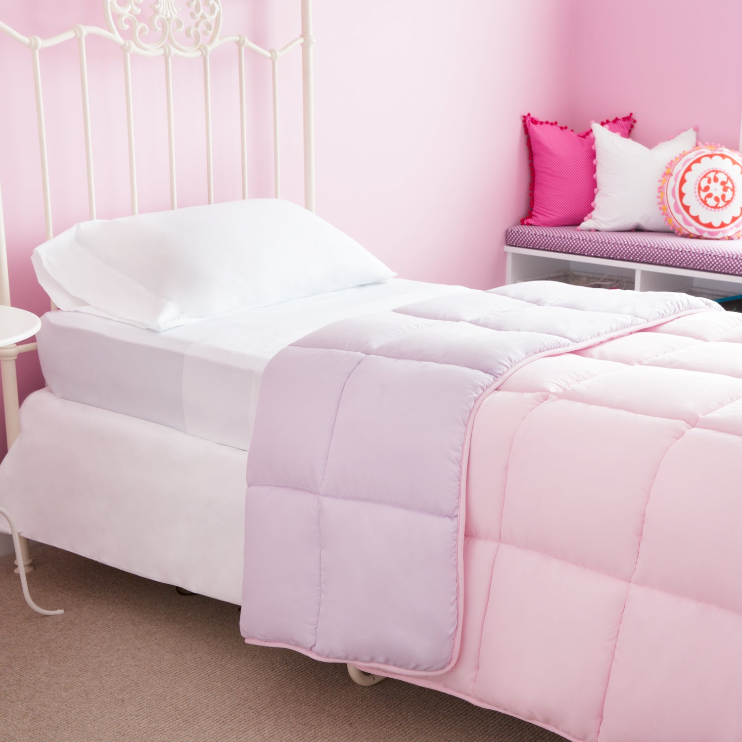 Reversible Bed in a Bag Ash King Comforter Set - Ornate Home