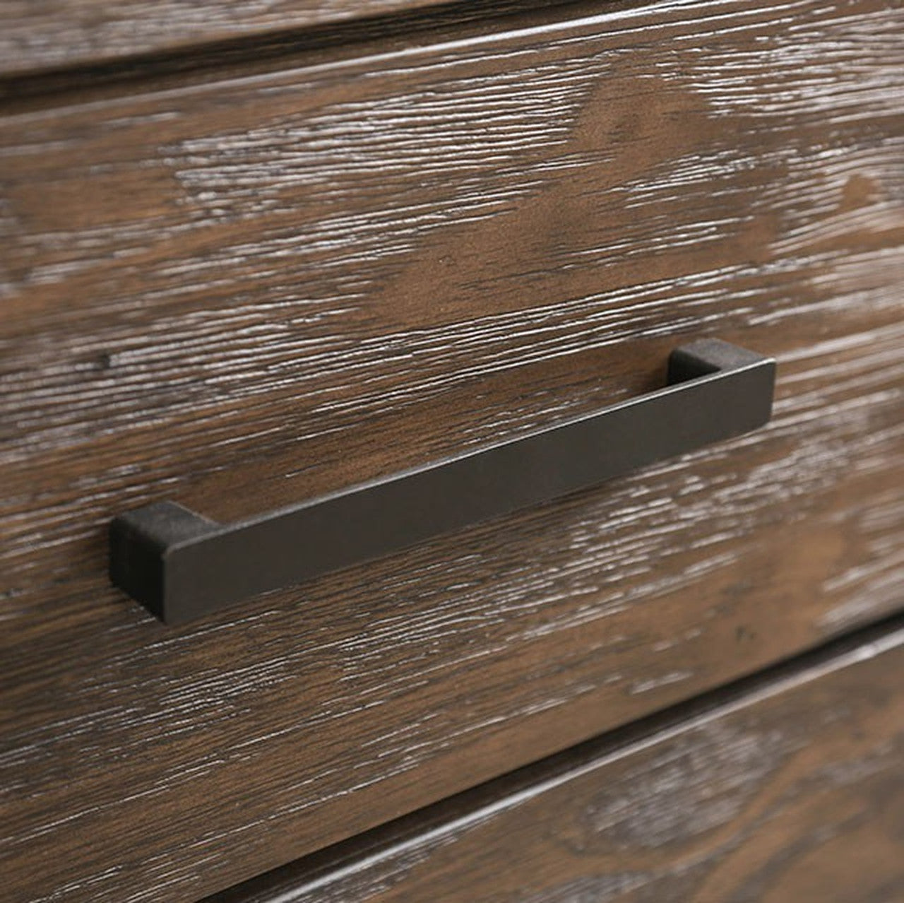 Rexburg Wire-Brushed Rustic Brown Chest - Ornate Home