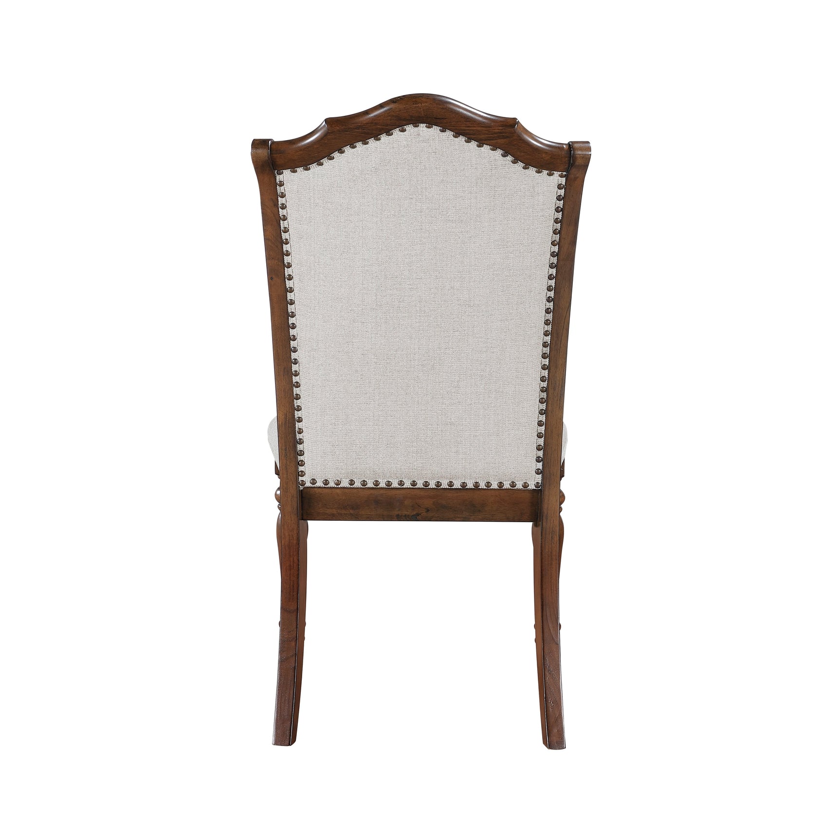 Rexford Cherry/Gray Side Chair (Set of 2) - Ornate Home