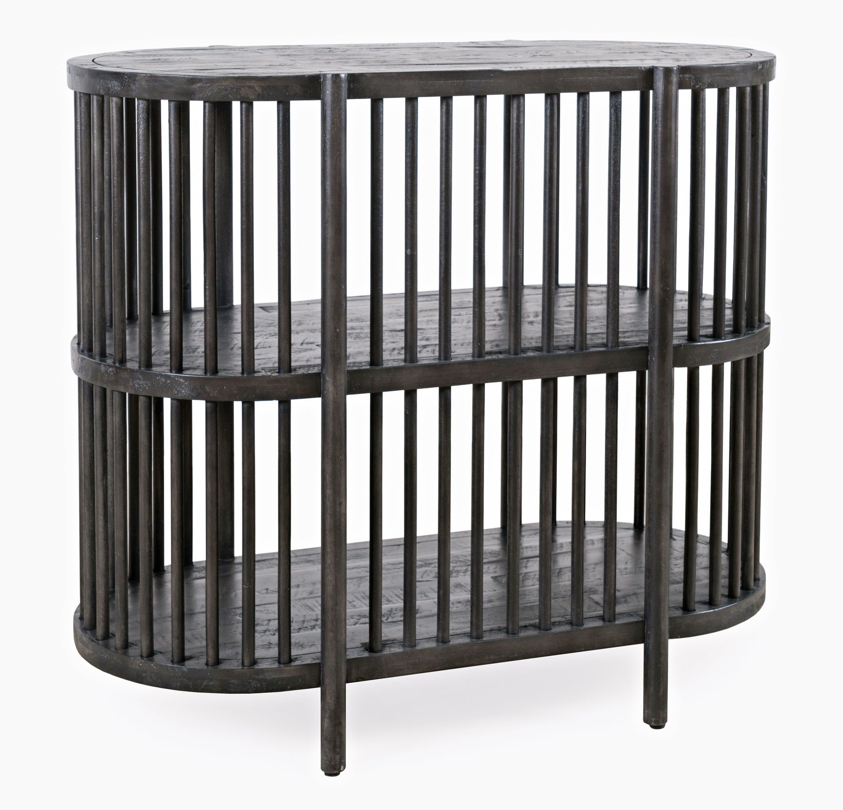Rhapsody Black Wash 36 Accent Console - Ornate Home