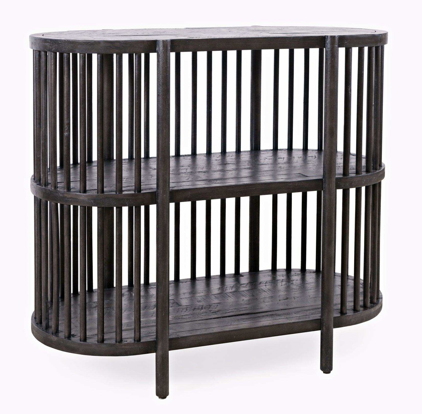 Rhapsody Black Wash 36 Accent Console - Ornate Home