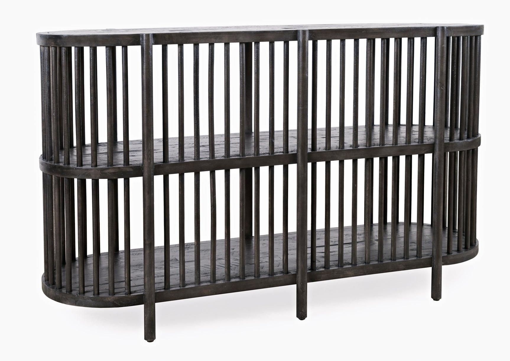 Rhapsody Black Wash 54 Accent Console - Ornate Home