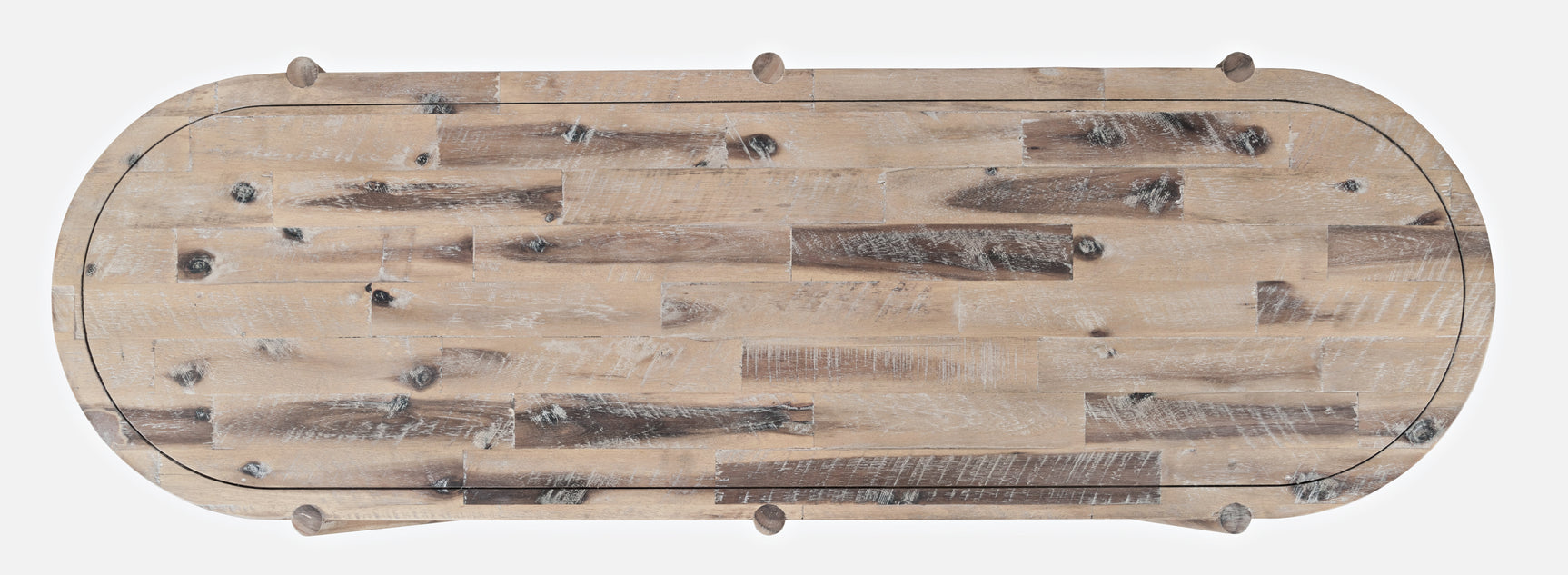 Rhapsody Grey Wash 54 Accent Console - Ornate Home