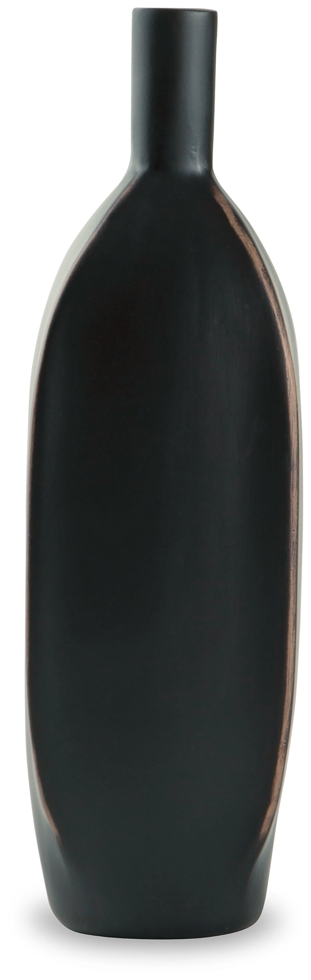 Rhaveney Black Vase (9.45" H) (Set of 3) - Ornate Home