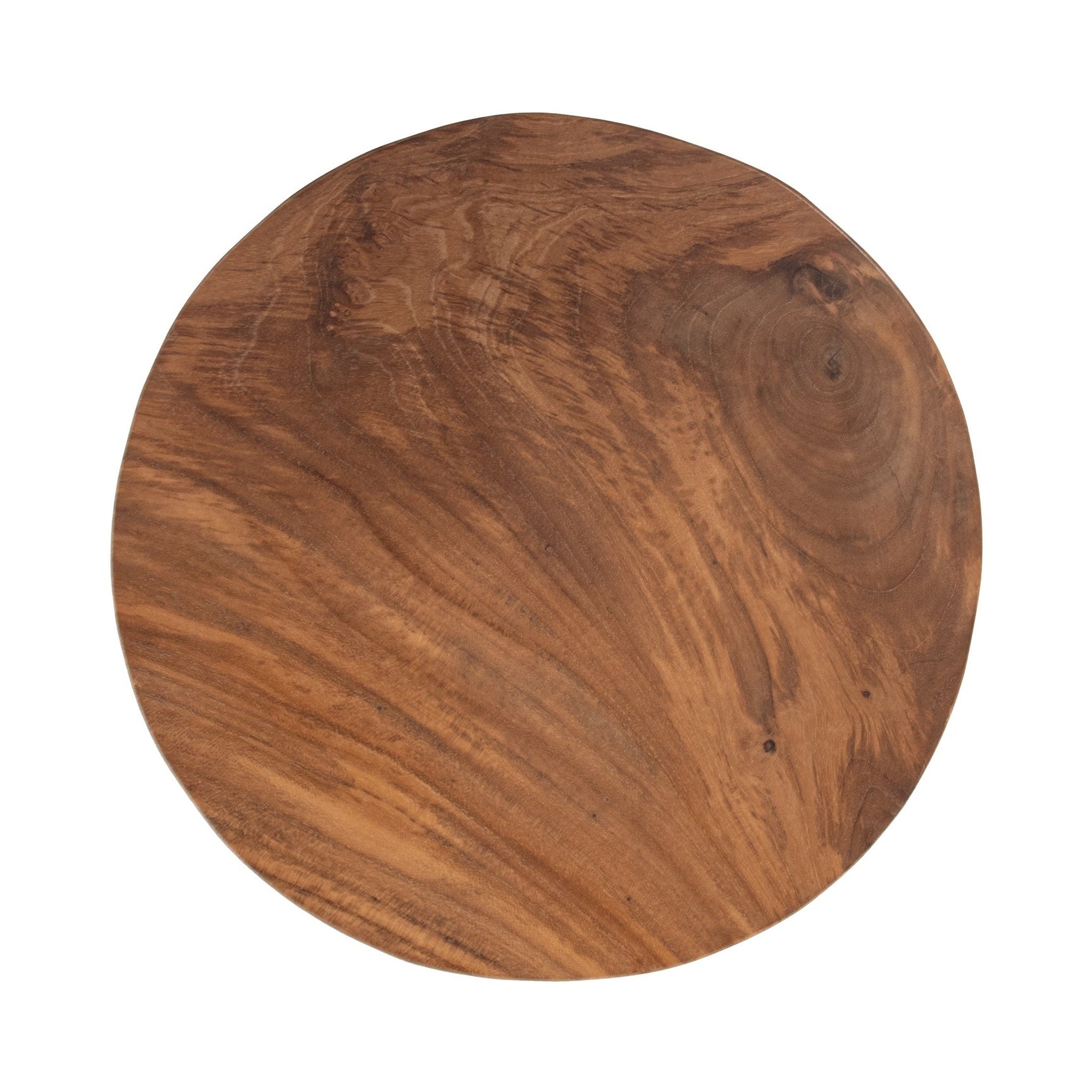 Rhea Natural Round Accent Table - Ornate Home
