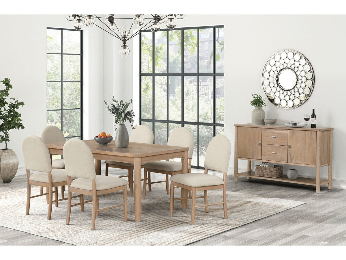 Rheinfall Natural/Beige Dining Chair - Ornate Home