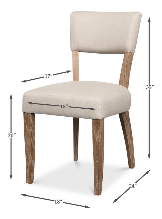 Rhett Beige Chair (Set of 2) - Ornate Home