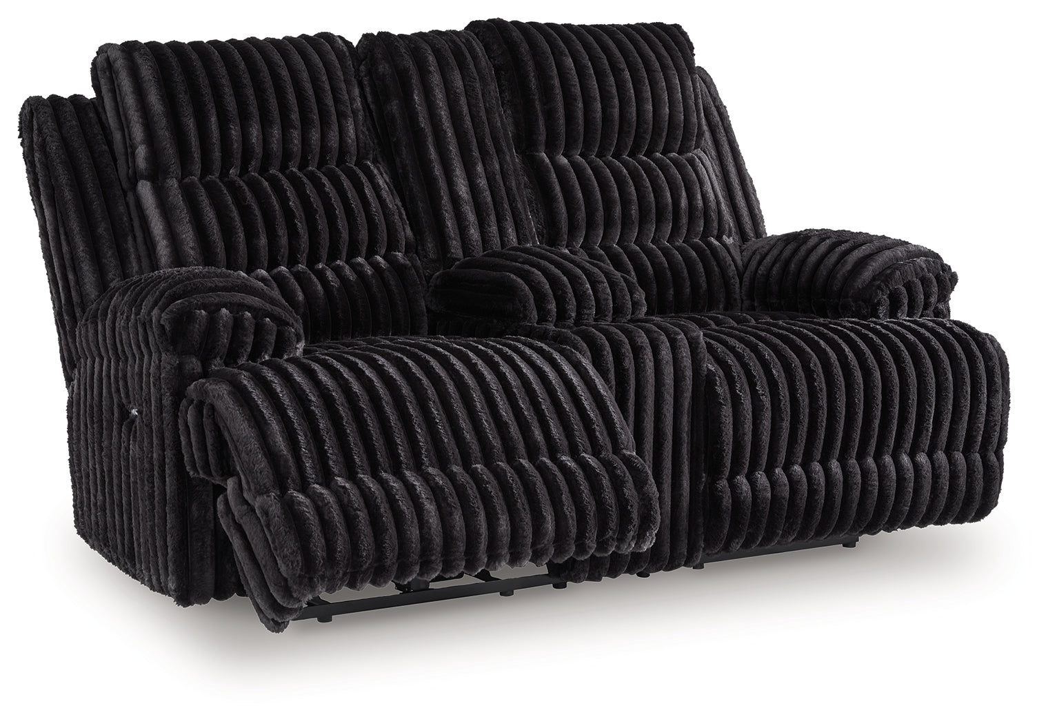 Rhine Falls Onyx Power Reclining Sofa and Loveseat (Online Special Price) - Ornate Home
